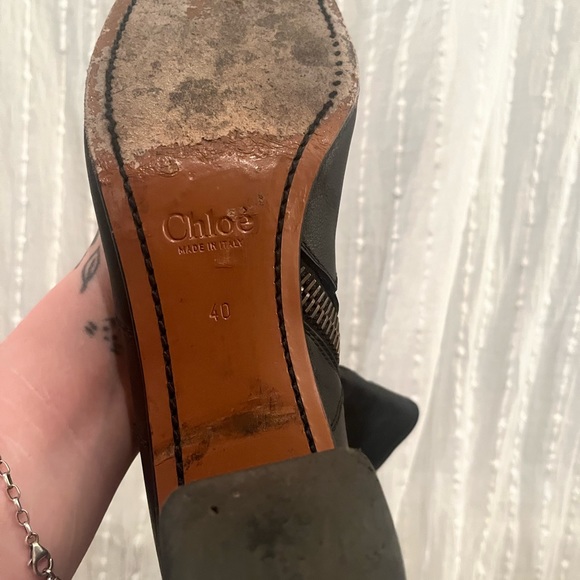 Vintage Chloe zip boots! Very rare! - Picture 3 of 5